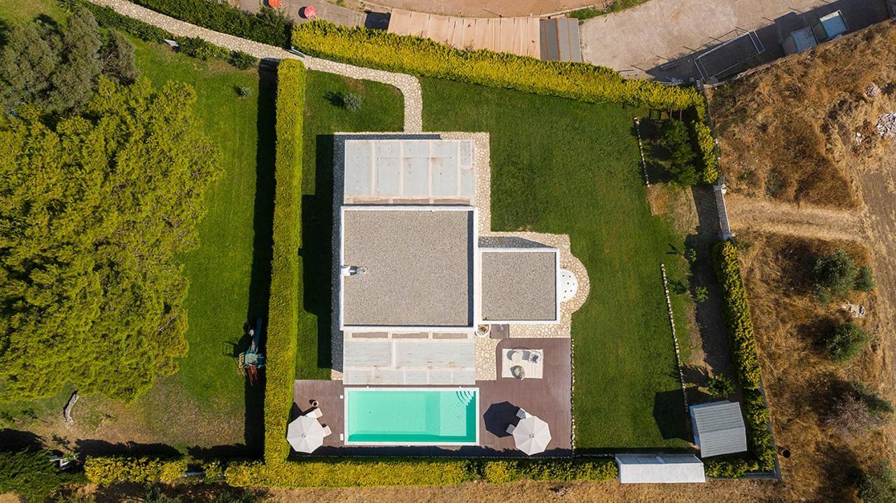 Villa Perla Blanca Platánion Exterior foto